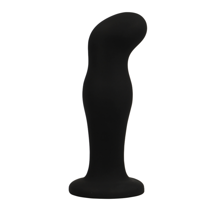 Black&amp;Silver Sean Anal Plug — Black silicone