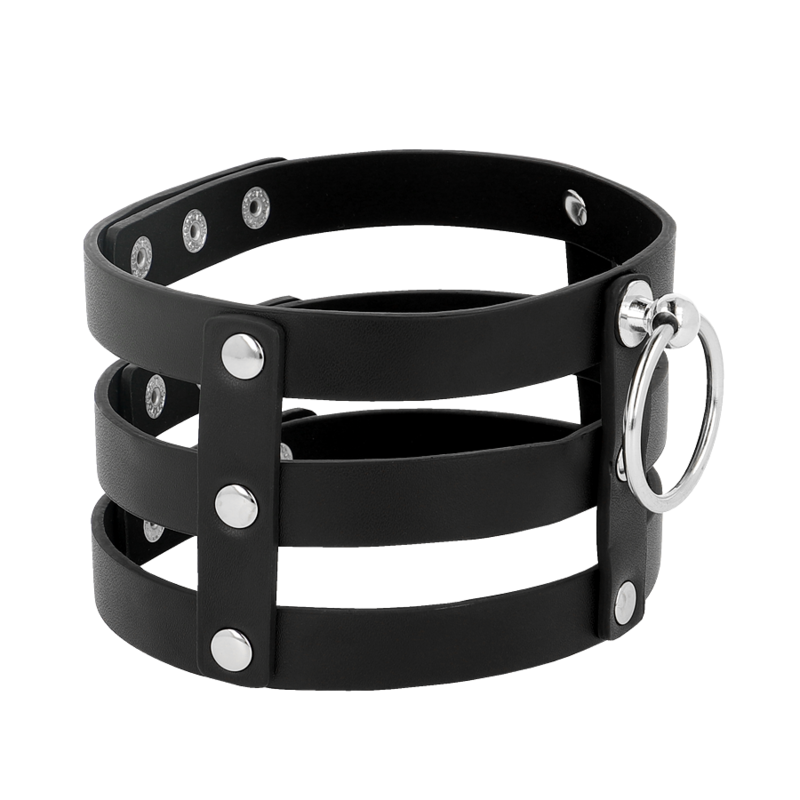Coquette Chic - Desire Fetish Style Vegan Leather Choker