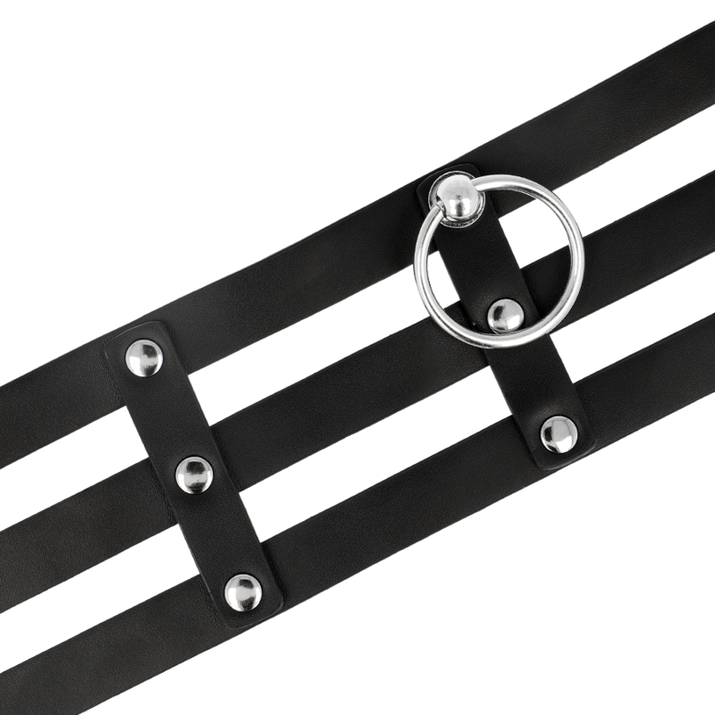 Coquette Chic - Desire Fetish Style Vegan Leather Choker