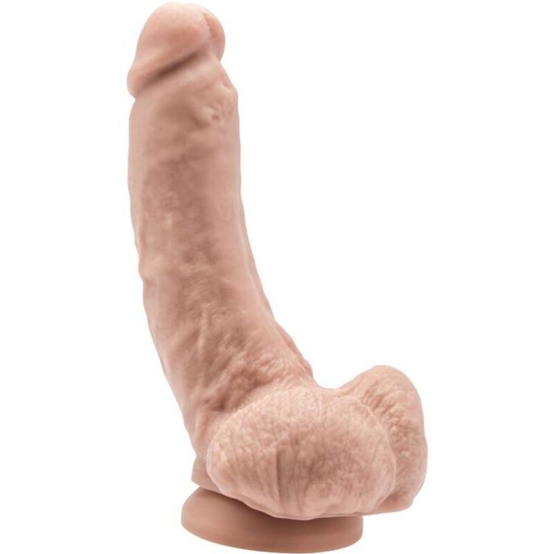 Get Real Dildo 20,5 CM With Balls Skin — Skin PVC