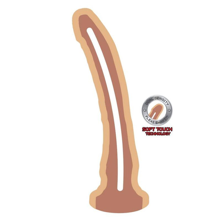 Get Real Dual Density Dong 20,5 CM Skin — Skin TPE