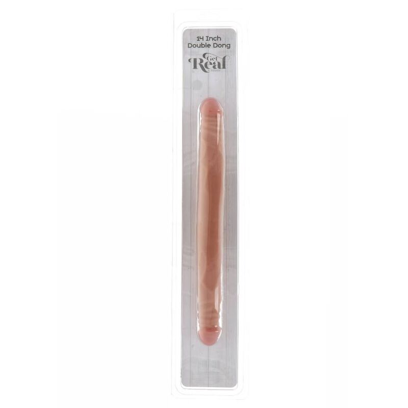 Get Real Double Dong 35 CM Skin — Skin PVC