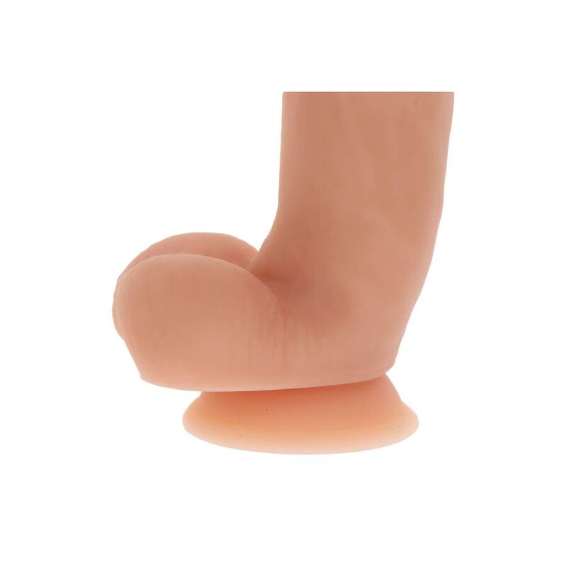 Get Real Silicone Dildo 18 CM W Balls Skin — Skin silicone