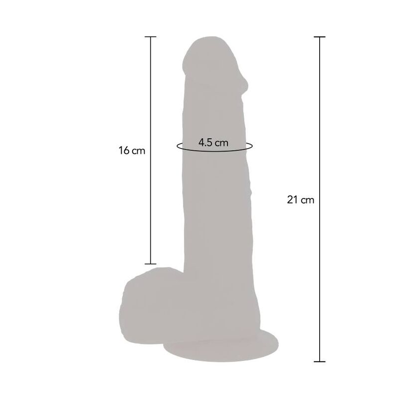 Get Real Rotating Beads Vibrating Dildo Skin — Skin PVC