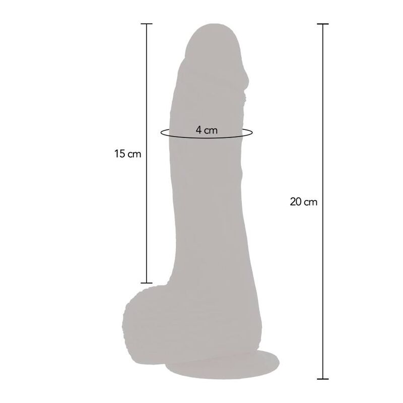 Get Real UP&amp;DOWN Rotating Vibr Dildo Skin — Skin