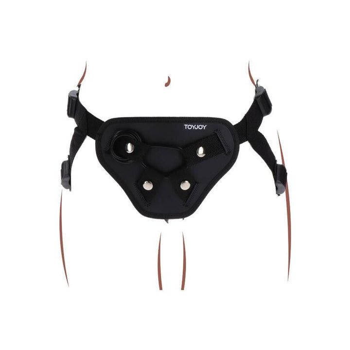 GET REAL - STRAP-ON DELUXE HARNESS BLACK