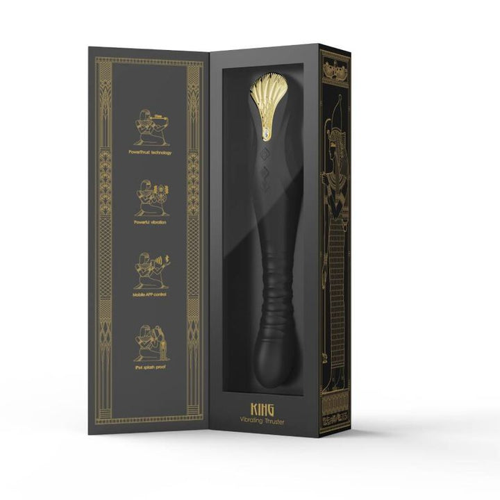 ZALO King Thruster Black — Black Silicone