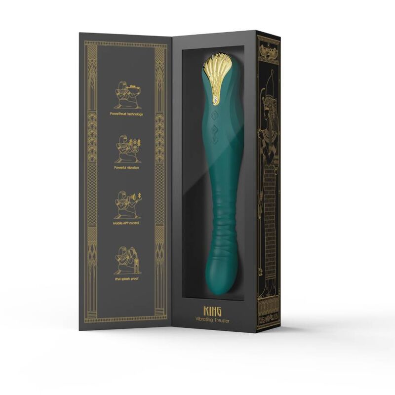ZALO King Thruster Green — Green Silicone