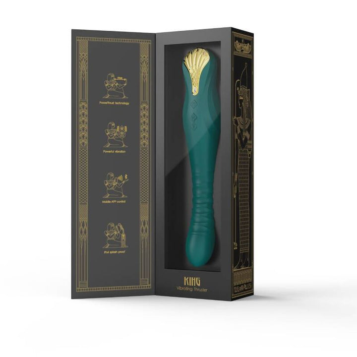 ZALO King Thruster Green — Green Silicone