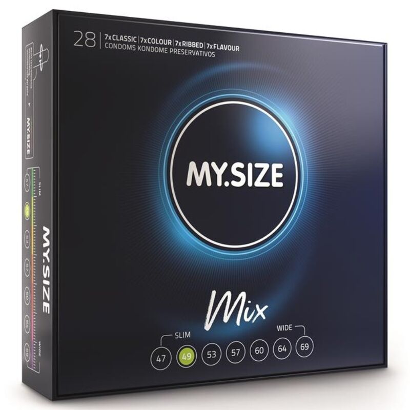 My Size Mix - Condoms 49 Mm 28 Units