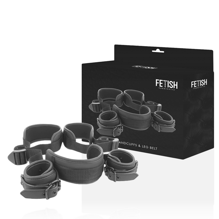 Fetish Submissive Open - Legs Position With Noprene Lining