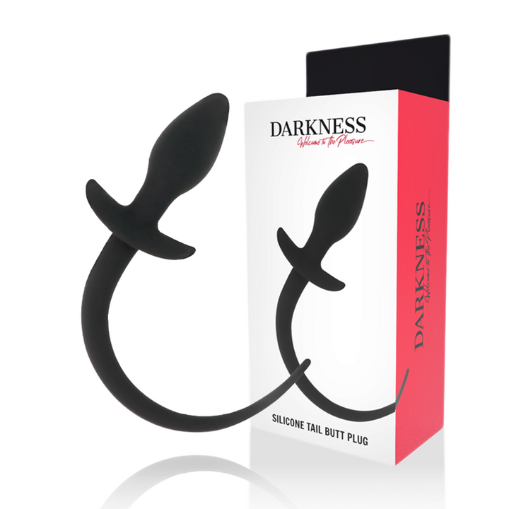 Darkness Anal Plug 28cm — Black silicone