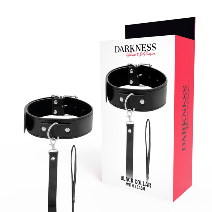 Darkness Posture - Necklace With Leather Chain