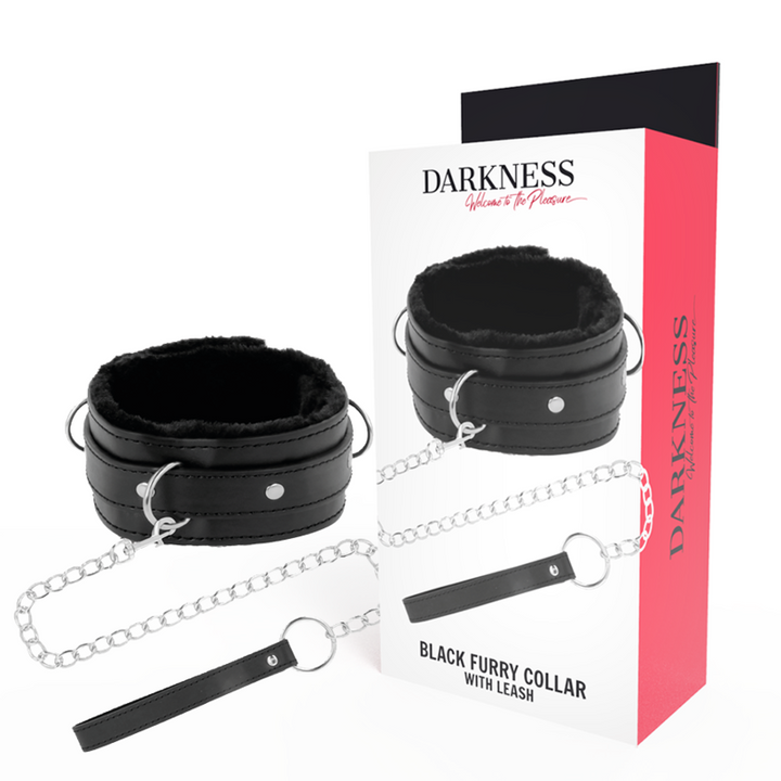 Darkness Comfortable - Posture Necklace With Leather Chain