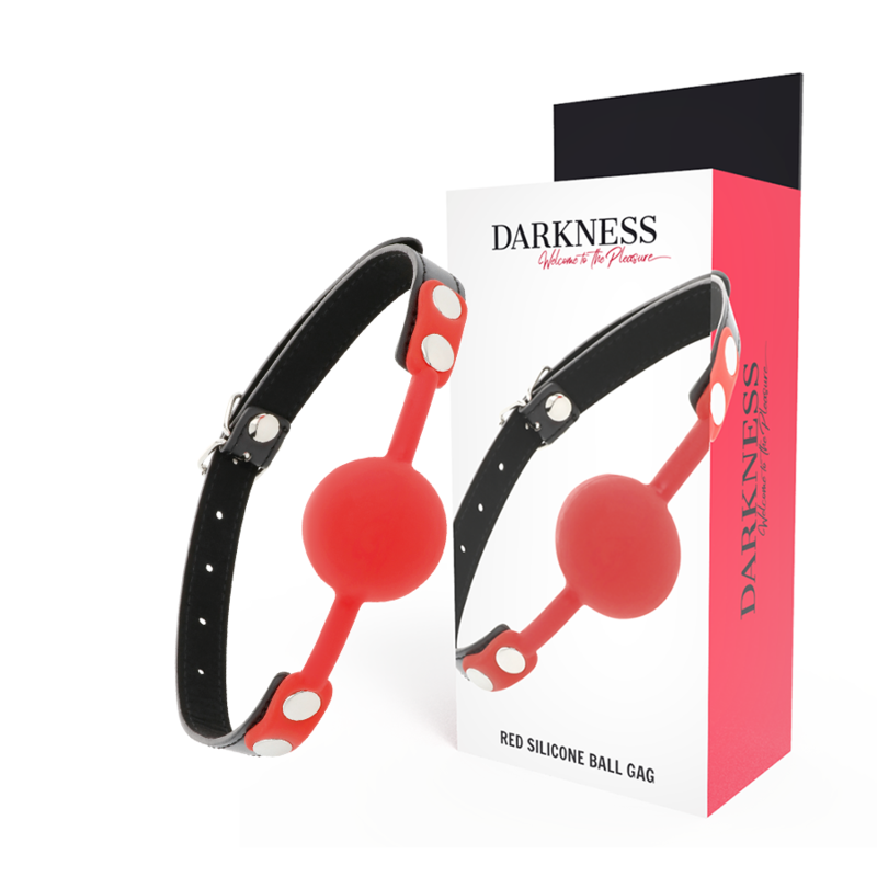 Darkness Red - Silicone Gag