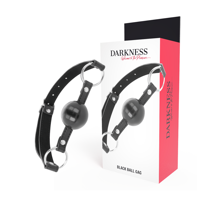 Darkness Black - Ball Gag