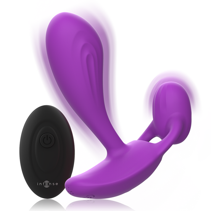 Intense Shelly Plug - Anal Remote Control Purple — Silicone