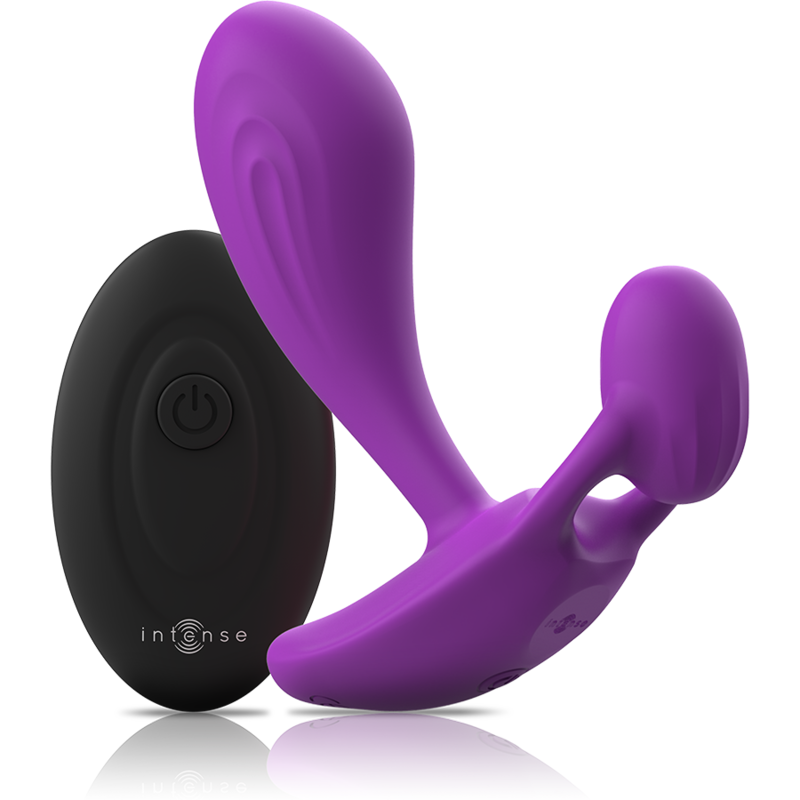 Intense Shelly Plug - Anal Remote Control Purple — Silicone