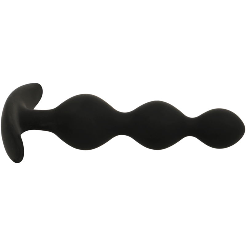 BLACK&amp;SILVER - RUPERT ANAL BALL CHAIN 10 CM