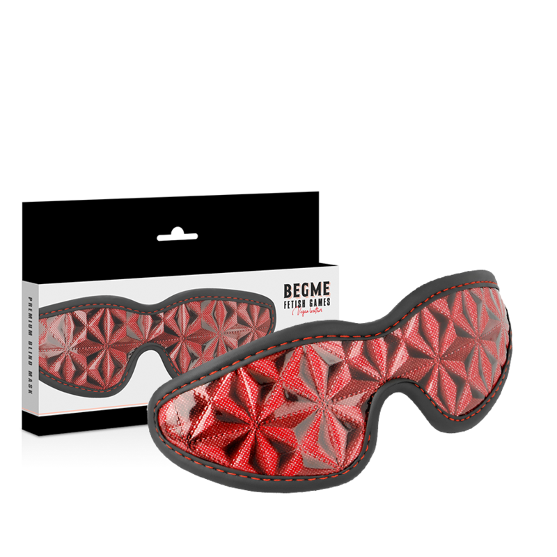 Begme Red Edition - Premium Blind Mask With Neoprene Lining