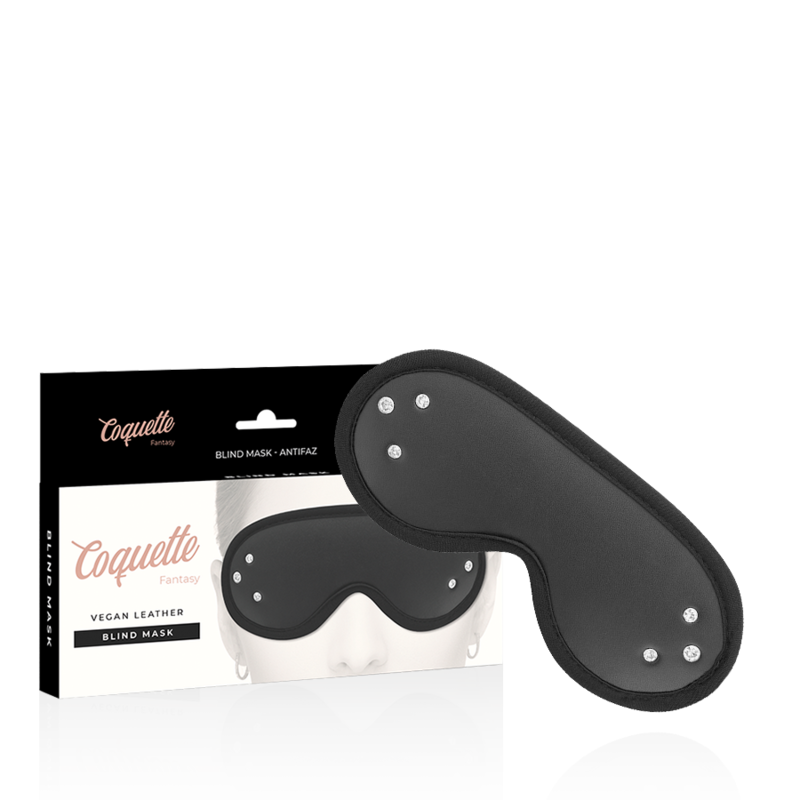 Coquette Chic - Desire Fantasy Vegan Leather Blind Mask With