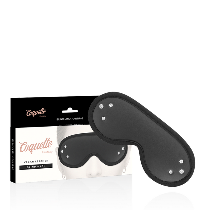 Coquette Chic - Desire Fantasy Vegan Leather Blind Mask With