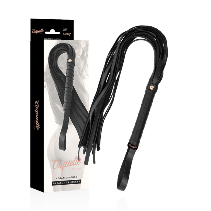 Coquette Chic - Desire Fantasy Vegan Leather Flogger