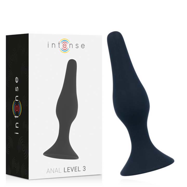 Intense Anal Level 3 12.5cm Black — Black