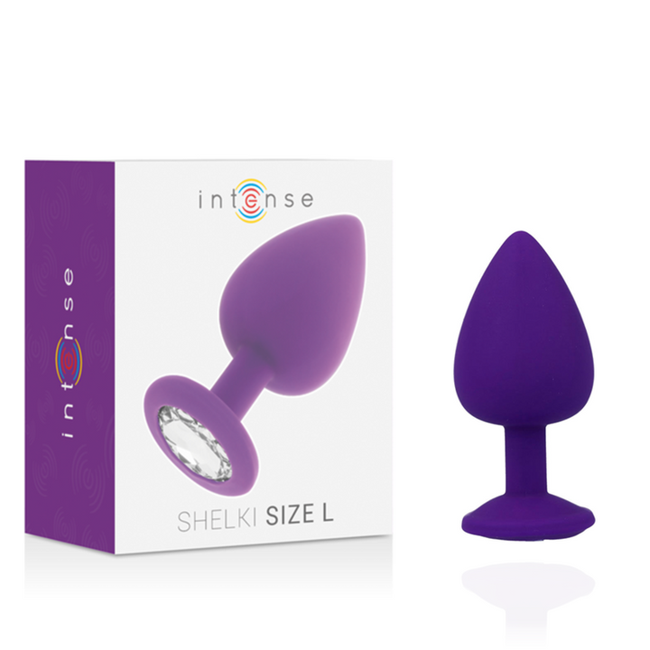 Intense Shelki L Plug Anal — Lilac silicone