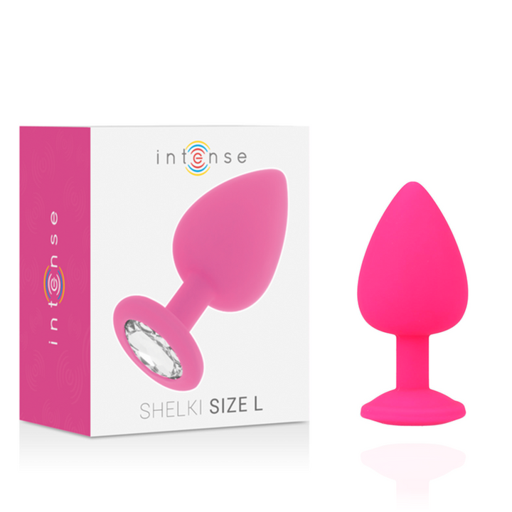 Intense Shelki L Plug Anal — Fuchsia silicone