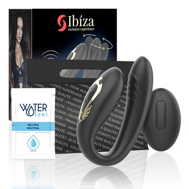 IBIZA - ROTATING DUAL VIBRATOR REMOTE CONTROL