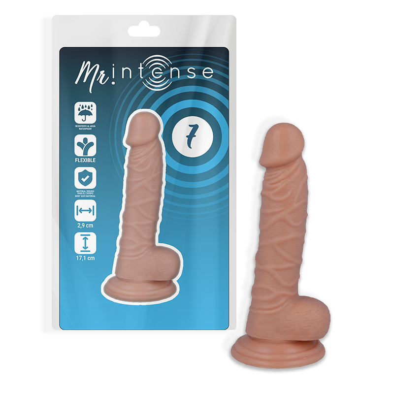 Mr Intense 7 Realistic Cock 17.1 CM -O- 2.9 CM — Skin