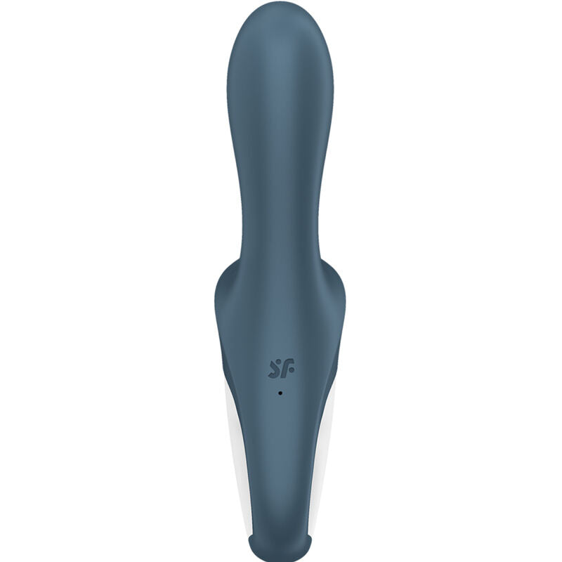 Satisfyer Air - Pump Booty 2 Dark Grey — Grey silicone
