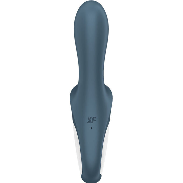 Satisfyer Air - Pump Booty 2 Dark Grey — Grey silicone