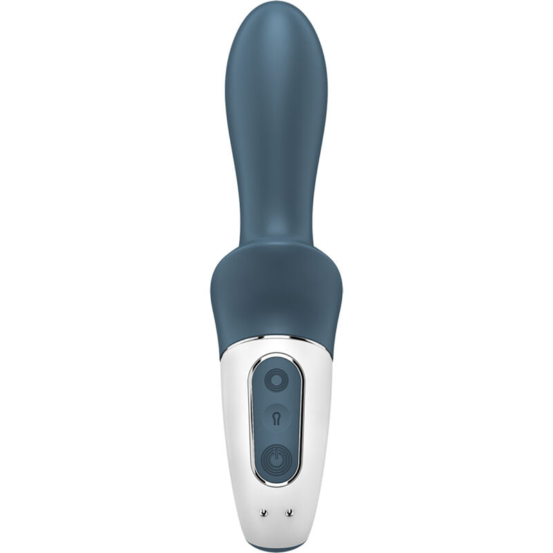 Satisfyer Air - Pump Booty 2 Dark Grey — Grey silicone