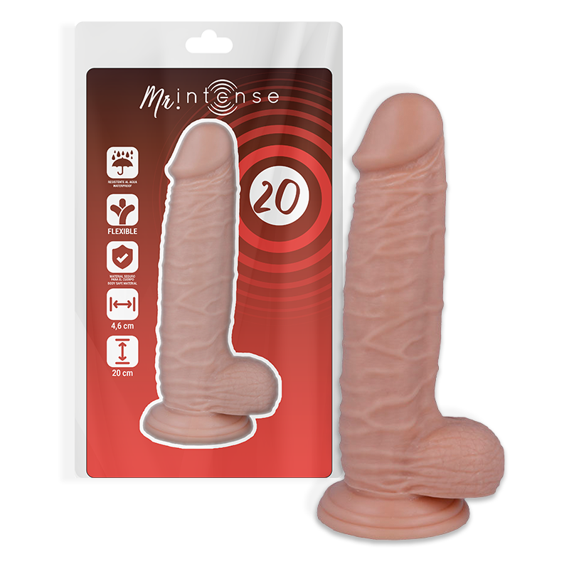 Mr Intense 20 Realistic Cock 20 CM -O- 4.6 CM — Skin
