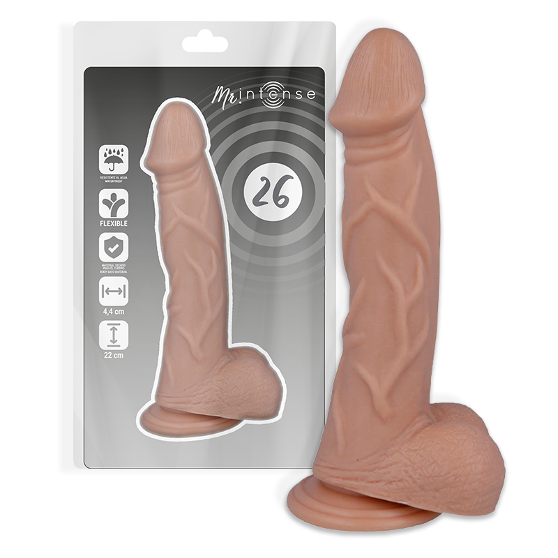 Mr Intense 26 - Realistic Cock 22 CM -O- 4.4 CM