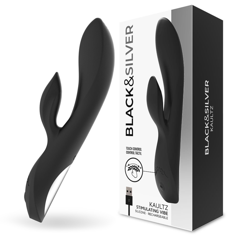BLACK&amp;SILVER - Kaultz Touch Control Vibrator