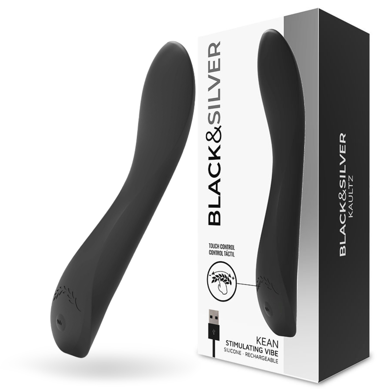 BLACK&SILVER - Kean Vibrator Touch Control