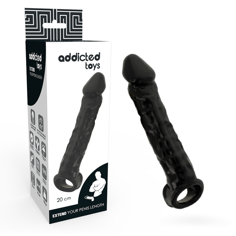 Addicted Toys Penisverlängerung schwarz