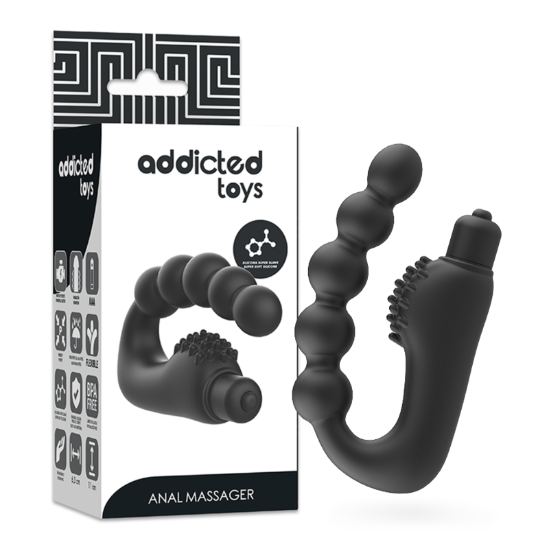 Addicted Toys - Anal Massager Prostatic With Vibration