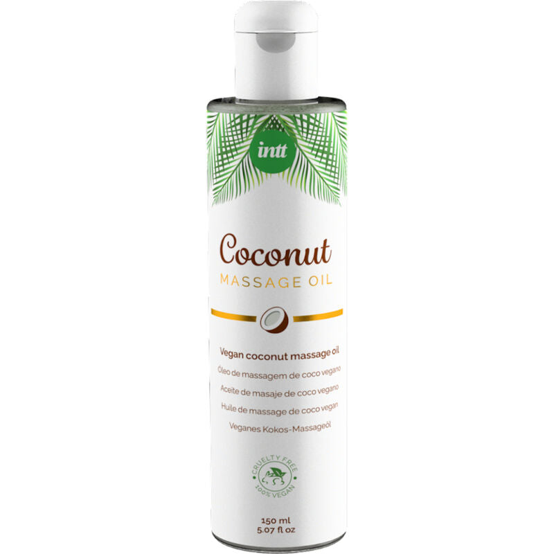 Intt Sweet Vegan - Massage Oil With Relaxing Coconut Flavored