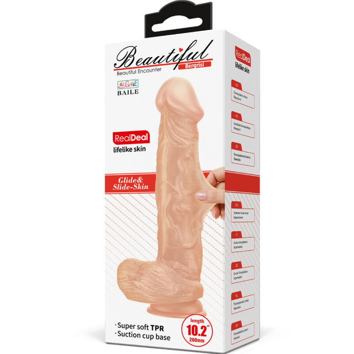 Baile Beautiful - Encounter Bergrisi Flexible Realistic Dildo — Skin TPR
