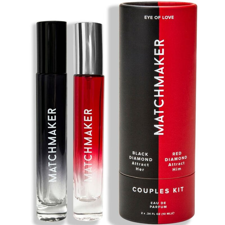 EYE OF LOVE - MATCHMAKER PHEROMONE 2PC SET COUPLES KIT ATTRACT HER &amp; HIM 20 ML
