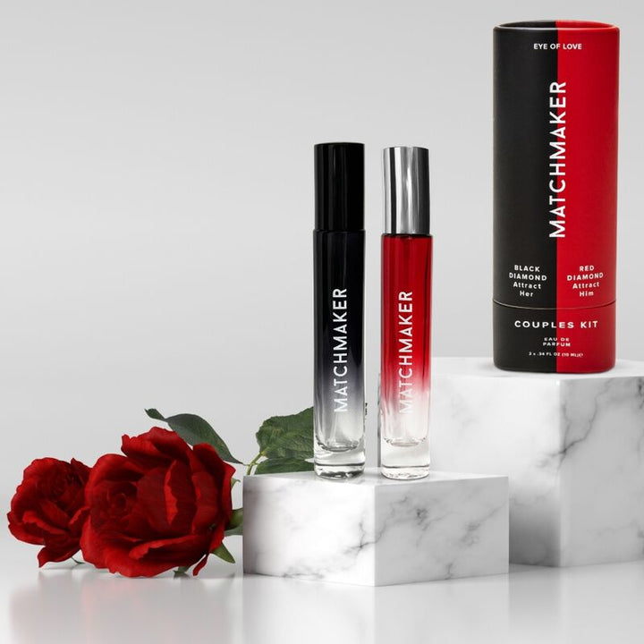 EYE OF LOVE - MATCHMAKER PHEROMONE 2PC SET COUPLES KIT ATTRACT HER &amp; HIM 20 ML