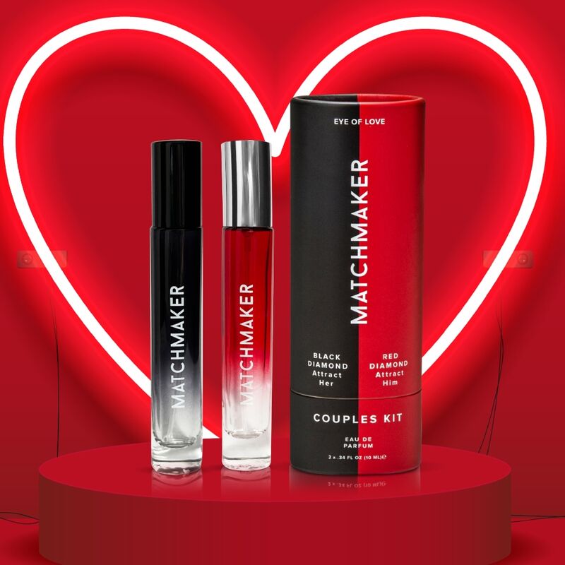 EYE OF LOVE - MATCHMAKER PHEROMONE 2PC SET COUPLES KIT ATTRACT HER &amp; HIM 20 ML