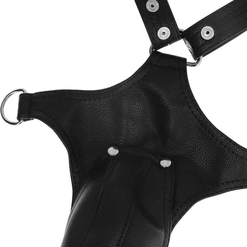 Fetish Submissive Attitude - Mens Eco-Leather Jock Strap