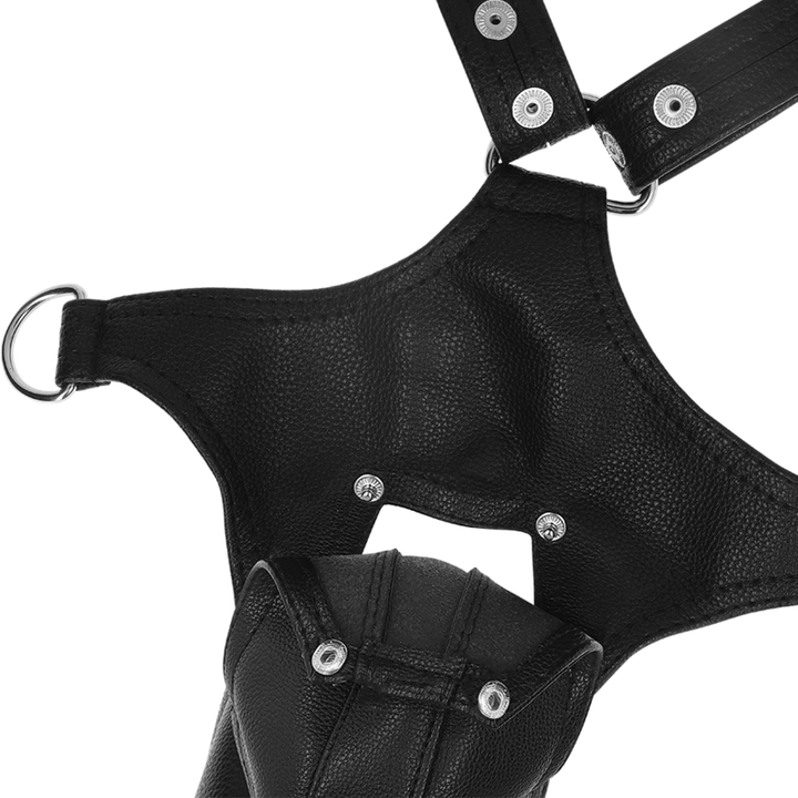Fetish Submissive Attitude - Mens Eco-Leather Jock Strap