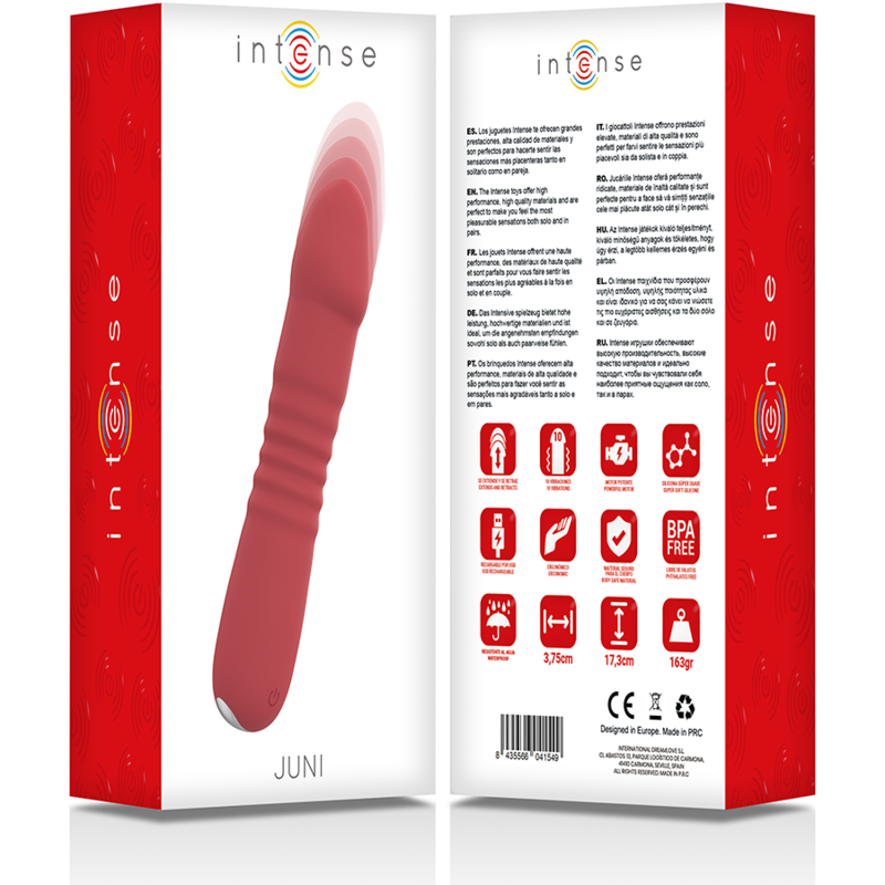 INTENSE - JUNI UP &amp; DOWN 10 RED VIBRATIONS