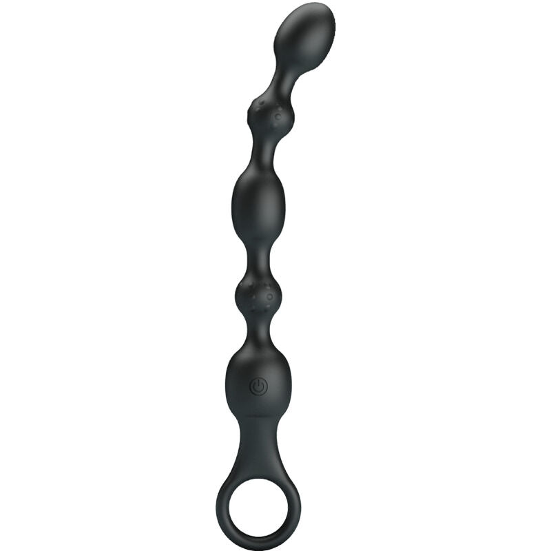 Van Anal Balls 10 Vibrations Rechargeable — Black